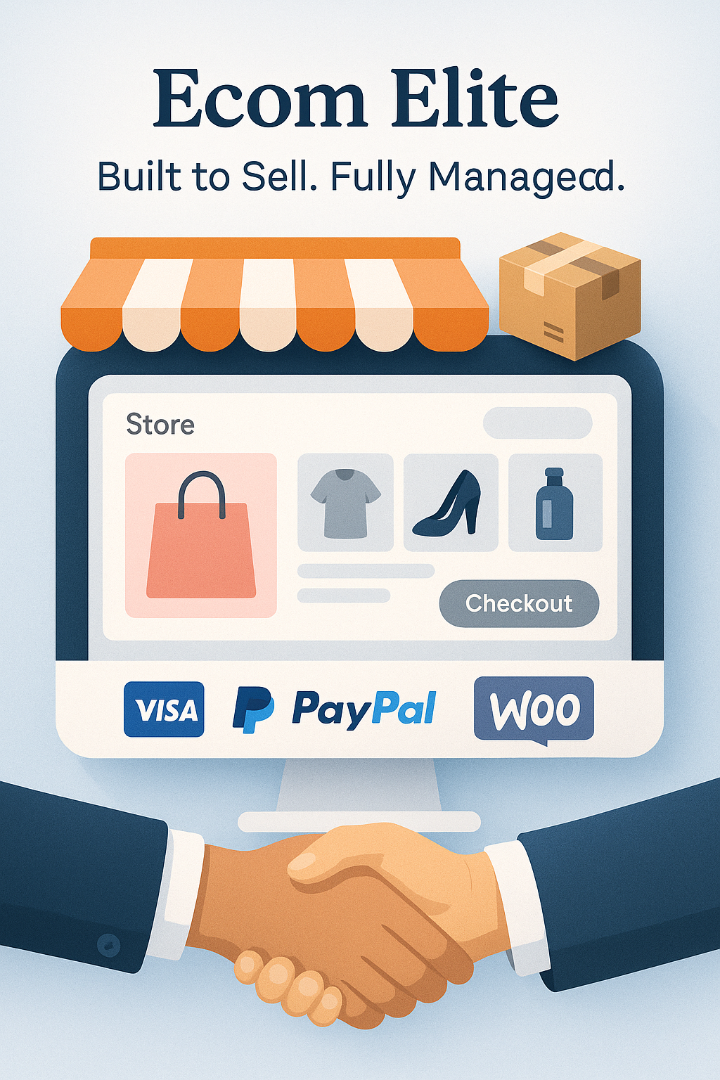 🛒 Ecom Elite – Built to Sell. Fully Managed.